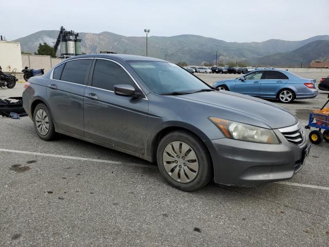 1HGCP2F36BA098553 - 2011 HONDA ACCORD LX GRAY photo 4