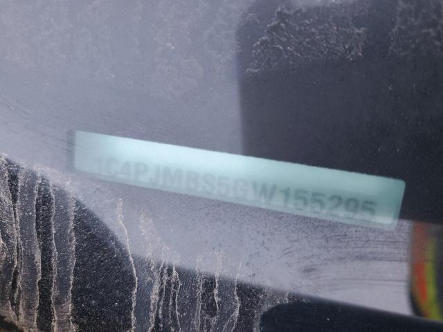 1C4PJMBS5GW155295 - 2016 JEEP CHEROKEE TRAILHAWK WHITE photo 12