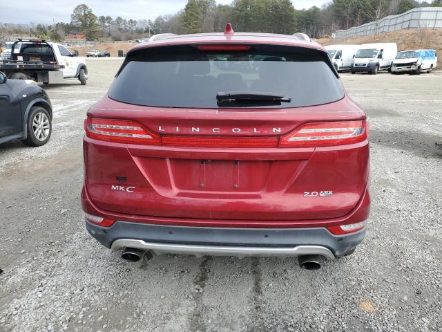5LMCJ2D97GUJ00848 - 2016 LINCOLN MKC SELECT 勃艮第红 照片 6
