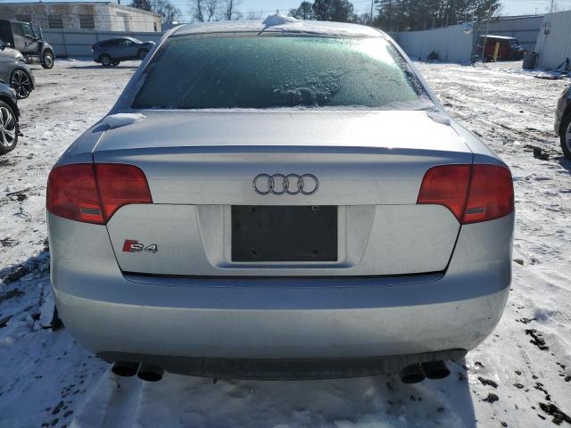 WAUGL78E75A524095 - 2005 AUDI NEW S4 QUATTRO SILVER photo 6