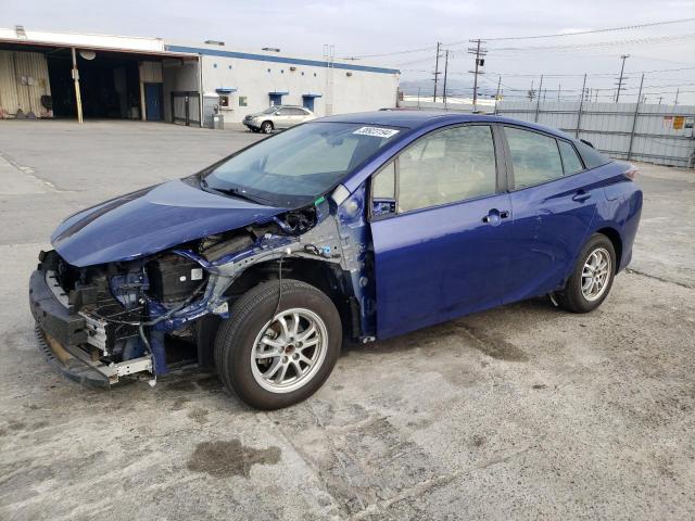 JTDKBRFU1G3513333 - 2016 TOYOTA PRIUS BLUE photo 1