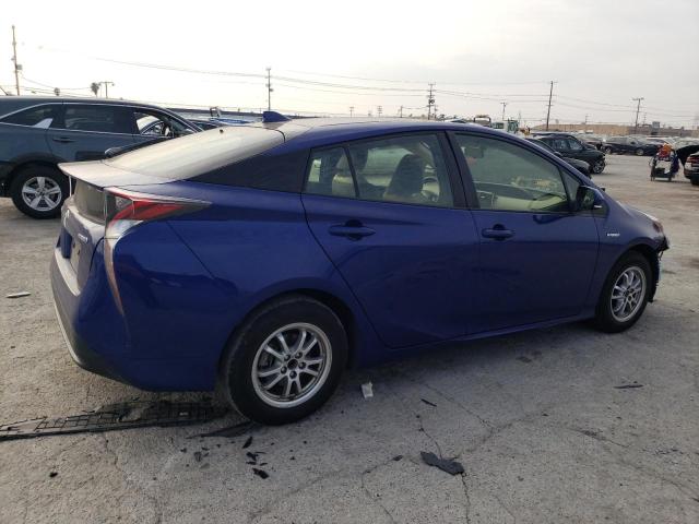 JTDKBRFU1G3513333 - 2016 TOYOTA PRIUS BLUE photo 3