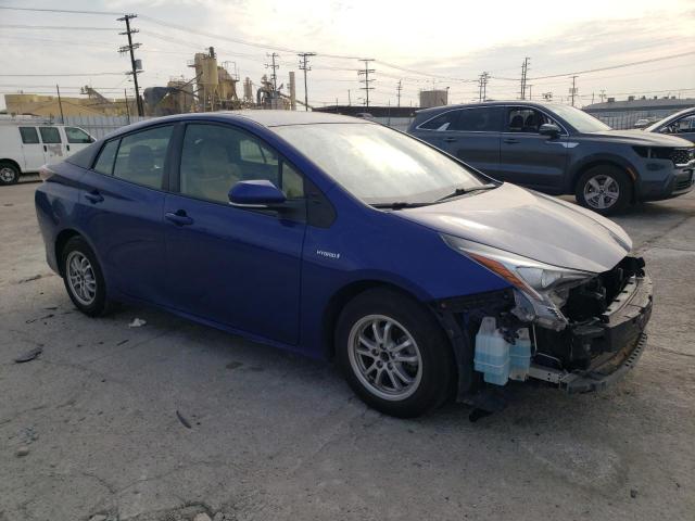 JTDKBRFU1G3513333 - 2016 TOYOTA PRIUS BLUE photo 4