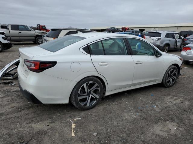 4S3BWAN62N3020878 - 2022 SUBARU LEGACY LIMITED WHITE photo 3