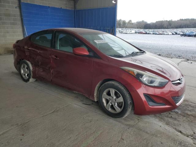 5NPDH4AE6EH534898 - 2014 HYUNDAI ELANTRA SE BURGUNDY photo 4