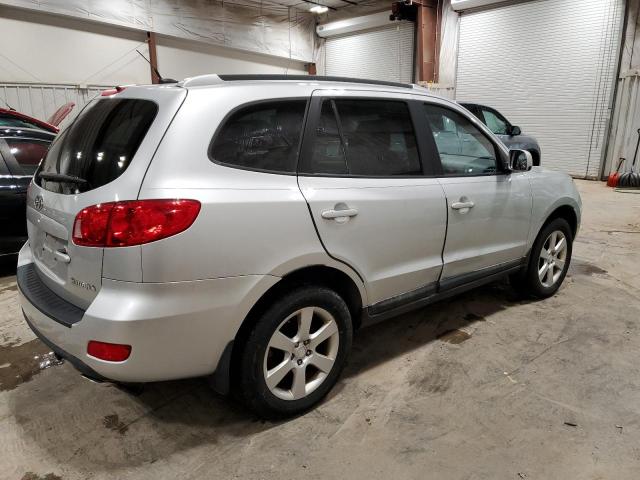 5NMSH13E58H129359 - 2008 HYUNDAI SANTA FE SE SILVER photo 3