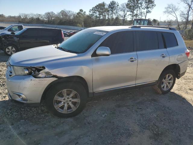 5TDZA3EH4DS034403 - 2013 TOYOTA HIGHLANDER BASE SILVER photo 1