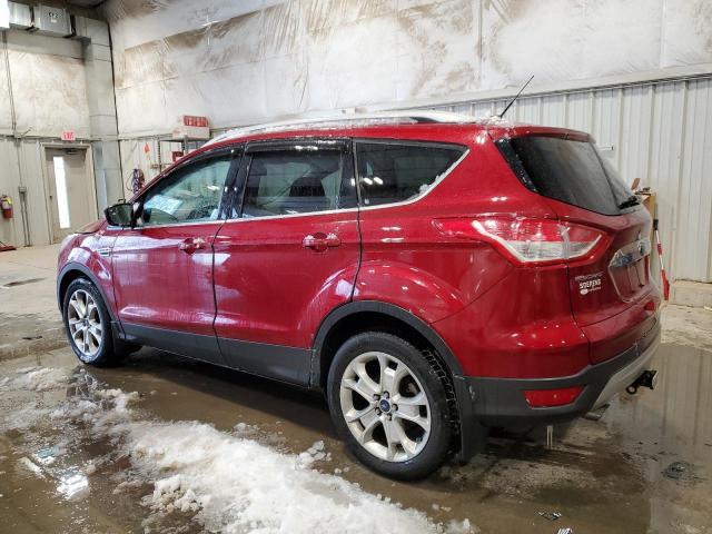 1FMCU0JX7GUB54457 - 2016 FORD ESCAPE TITANIUM MAROON photo 2