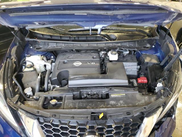 5N1AZ2CS3LN130148 - 2020 NISSAN MURANO SL BLUE photo 11