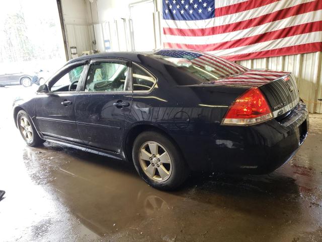 2G1WG5EK1B1120659 - 2011 CHEVROLET IMPALA LT BLUE photo 2