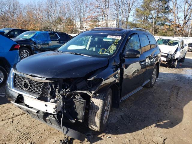 5N1AR2MM8FC710754 - 2015 NISSAN PATHFINDER S 黑色 照片 1