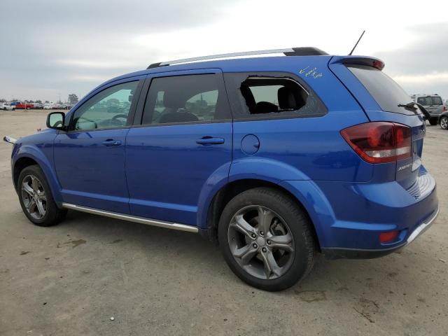 3C4PDCGG3FT687042 - 2015 DODGE JOURNEY CROSSROAD BLUE photo 2