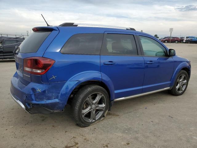 3C4PDCGG3FT687042 - 2015 DODGE JOURNEY CROSSROAD BLUE photo 3