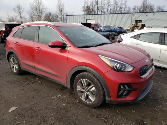 KNDCB3LC8N5546649 - 2022 KIA NIRO LX RED photo 4