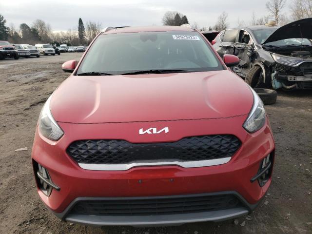 KNDCB3LC8N5546649 - 2022 KIA NIRO LX RED photo 5