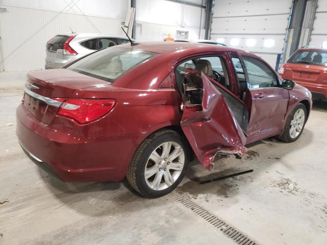 1C3BC1FG4BN562438 - 2011 CHRYSLER 200 TOURING BURGUNDY photo 3