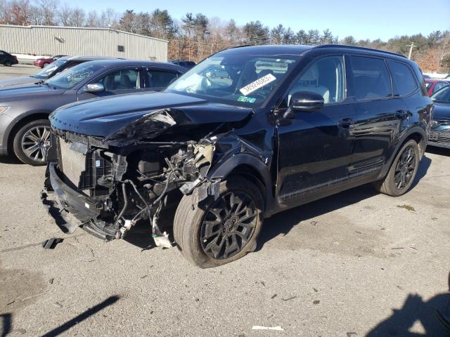 5XYP3DHC0MG146586 - 2021 KIA TELLURIDE EX BLACK photo 1