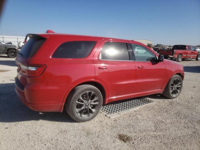 1C4RDHDG5MC573420 - 2021 DODGE DURANGO GT RED photo 3