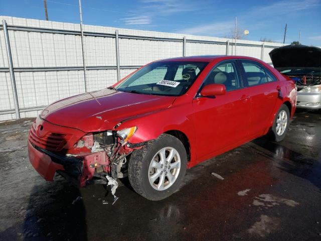 4T1BK46K67U022361 - 2007 TOYOTA CAMRY LE RED photo 1