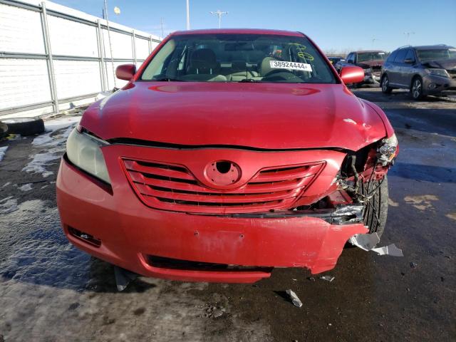 4T1BK46K67U022361 - 2007 TOYOTA CAMRY LE RED photo 5