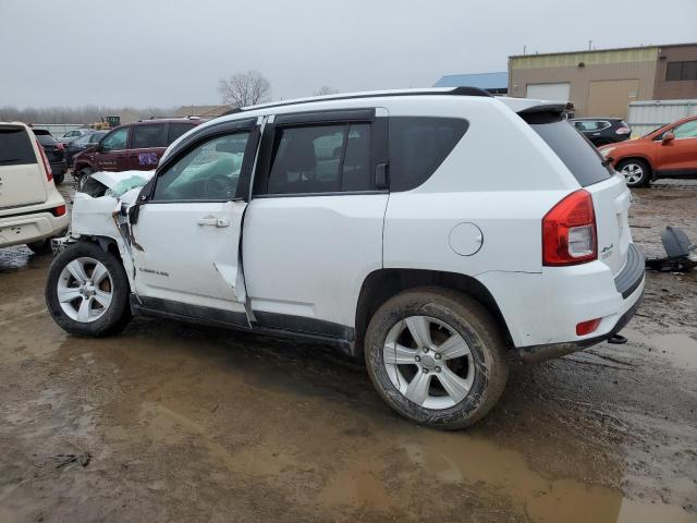 1J4NF1FB4BD188594 - 2011 JEEP COMPASS SPORT WHITE photo 2