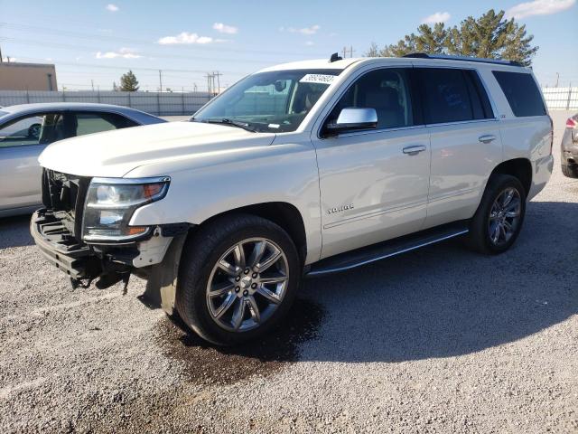 1GNSKCKC4FR222094 - 2015 CHEVROLET TAHOE K1500 LTZ WHITE photo 1