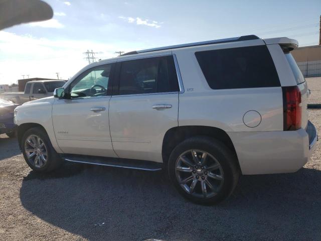 1GNSKCKC4FR222094 - 2015 CHEVROLET TAHOE K1500 LTZ WHITE photo 2