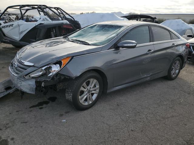 5NPEB4AC4EH926220 - 2014 HYUNDAI SONATA GLS SILVER photo 1