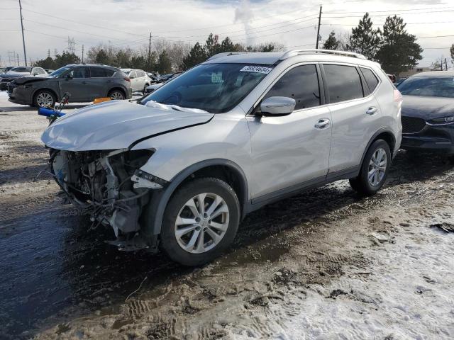 KNMAT2MV9FP548057 - 2015 NISSAN ROGUE S SILVER photo 1