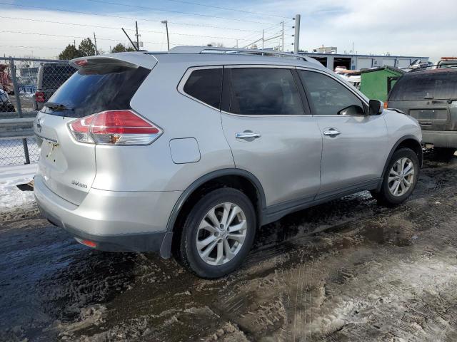 KNMAT2MV9FP548057 - 2015 NISSAN ROGUE S SILVER photo 3