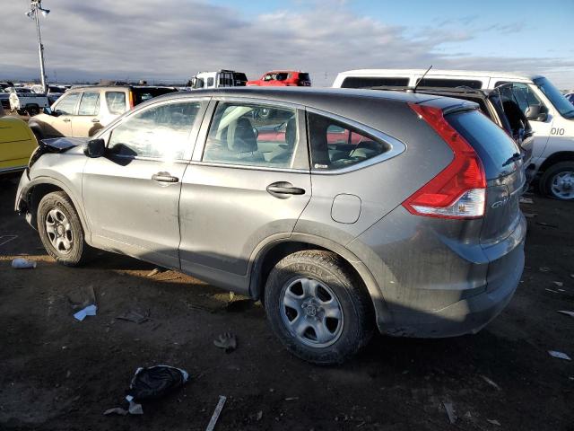 2HKRM4H36CH622286 - 2012 HONDA CR-V LX GRAY photo 2