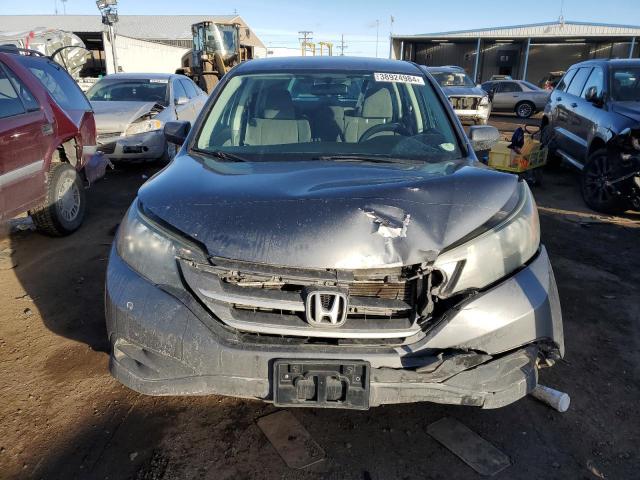 2HKRM4H36CH622286 - 2012 HONDA CR-V LX GRAY photo 5