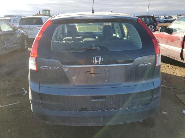 2HKRM4H36CH622286 - 2012 HONDA CR-V LX GRAY photo 6