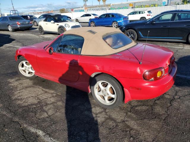JM1NB3532Y0145850 - 2000 MAZDA MX-5 MIATA BASE RED photo 2