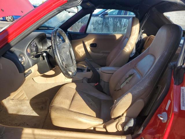 JM1NB3532Y0145850 - 2000 MAZDA MX-5 MIATA BASE RED photo 7