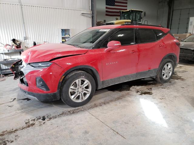 3GNKBBRA4KS622825 - 2019 CHEVROLET BLAZER 1LT RED photo 1