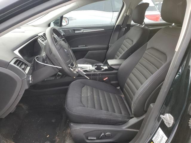 3FA6P0H71ER171201 - 2014 FORD FUSION SE GRAY photo 7