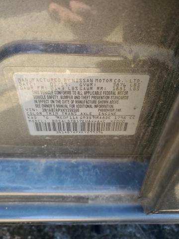 3N1AB7APXKY299396 - 2019 NISSAN SENTRA S GRAY photo 13