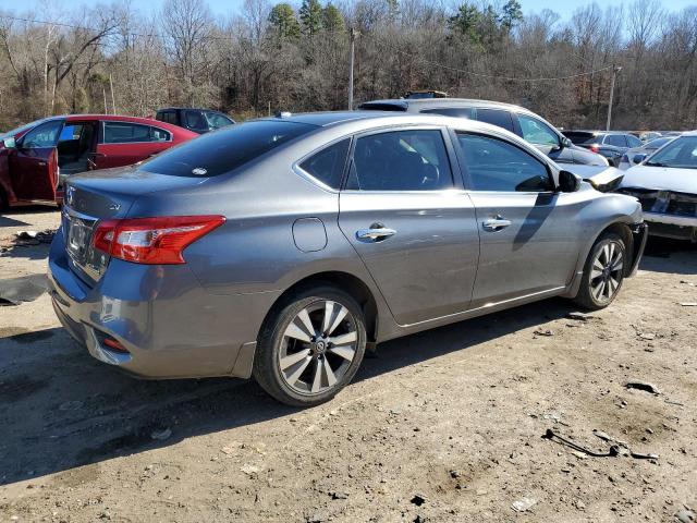 3N1AB7APXKY299396 - 2019 NISSAN SENTRA S GRAY photo 3