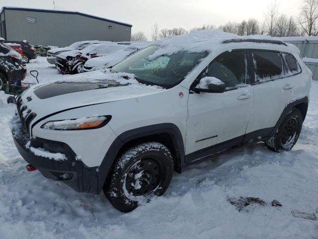 1C4PJMBS9FW661226 - 2015 JEEP CHEROKEE TRAILHAWK WHITE photo 1