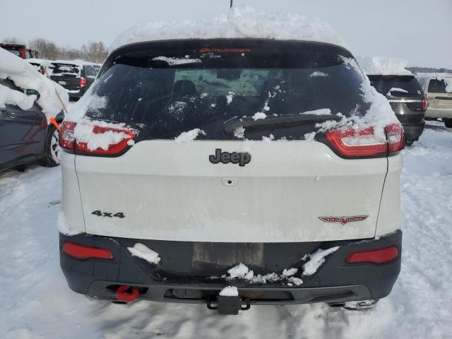 1C4PJMBS9FW661226 - 2015 JEEP CHEROKEE TRAILHAWK WHITE photo 6