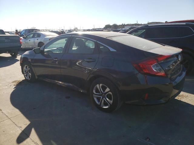 2HGFC2F52JH595836 - 2018 HONDA CIVIC LX GRAY photo 2