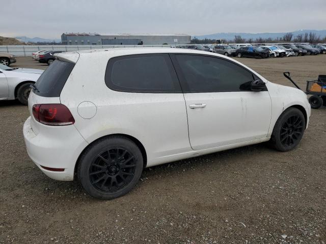 WVWAB7AJ9CW300331 - 2012 VOLKSWAGEN GOLF WHITE photo 3