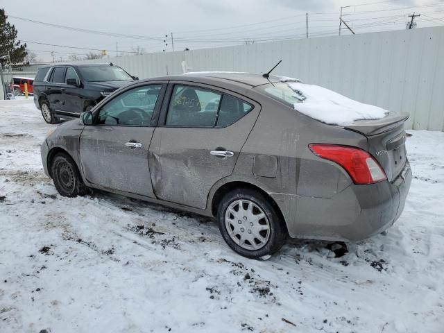 3N1CN7AP0DL844487 - 2013 NISSAN VERSA S GOLD photo 2