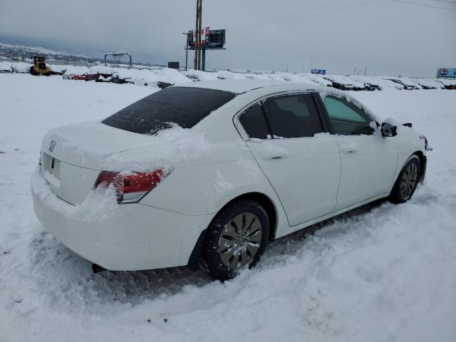 JHMCP263X8C038088 - 2008 HONDA ACCORD LX WHITE photo 3