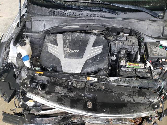 KM8SM4HF4GU153668 - 2016 HYUNDAI SANTA FE SE SILVER photo 12