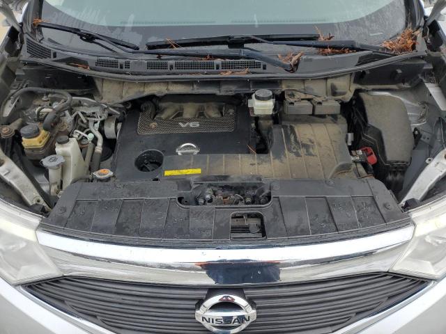 JN8AE2KP0D9068476 - 2013 NISSAN QUEST S SILVER photo 12