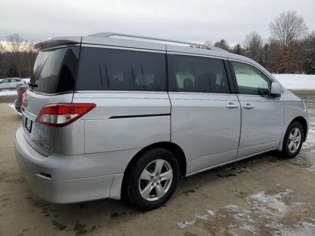 JN8AE2KP0D9068476 - 2013 NISSAN QUEST S SILVER photo 3