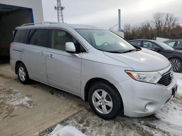 JN8AE2KP0D9068476 - 2013 NISSAN QUEST S SILVER photo 4