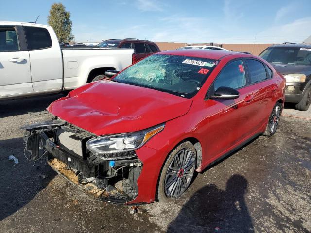 3KPF44AC8LE253075 - 2020 KIA FORTE GT RED photo 1